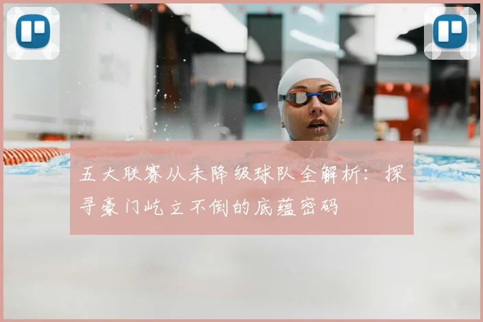 五大联赛从未降级球队全解析：探寻豪门屹立不倒的底蕴密码
